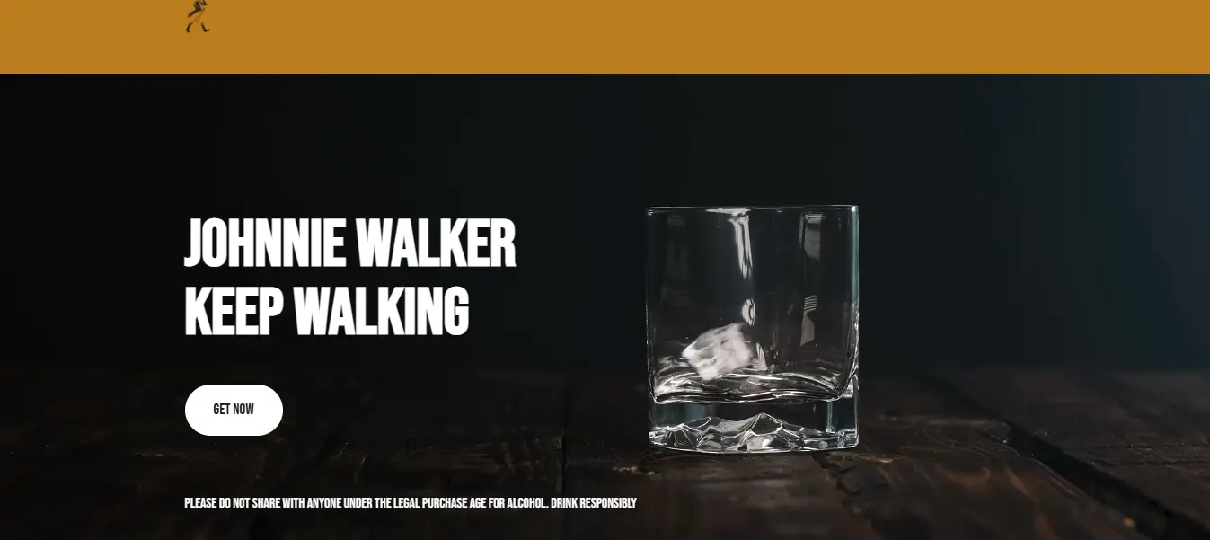 Screenshot of Johnnie Walker